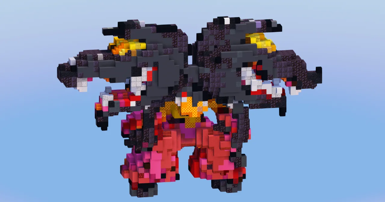Mega Mawile from Pokemon — Minecraft Build by LeonisBuilds