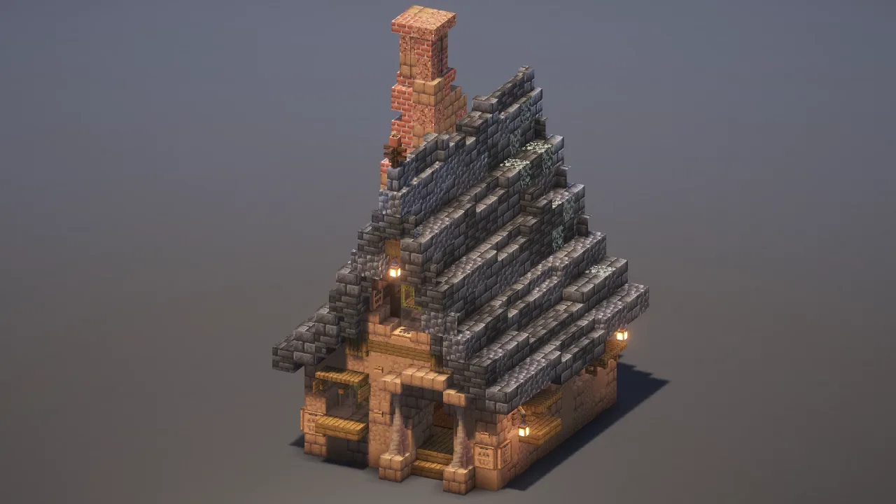 Medieval Starter House — Minecraft Build by MellowHat