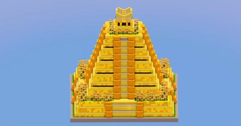 Mayan Temple Golden Version — Minecraft Build by LeonisBuilds