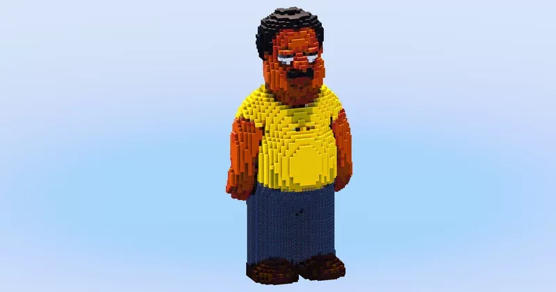 Cleveland Brown — Minecraft Build by LeonisBuilds