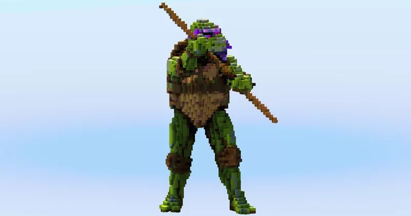 Donatello — Minecraft Build by LeonisBuilds