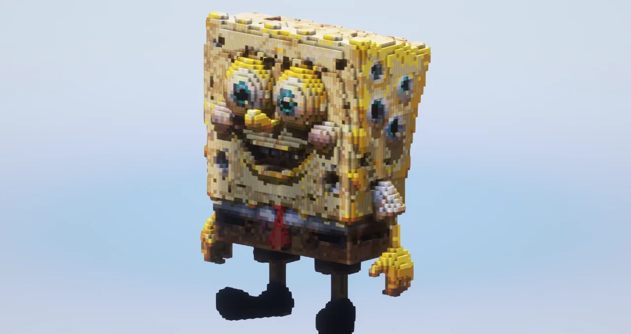Spongebob — Minecraft Build by LeonisBuilds