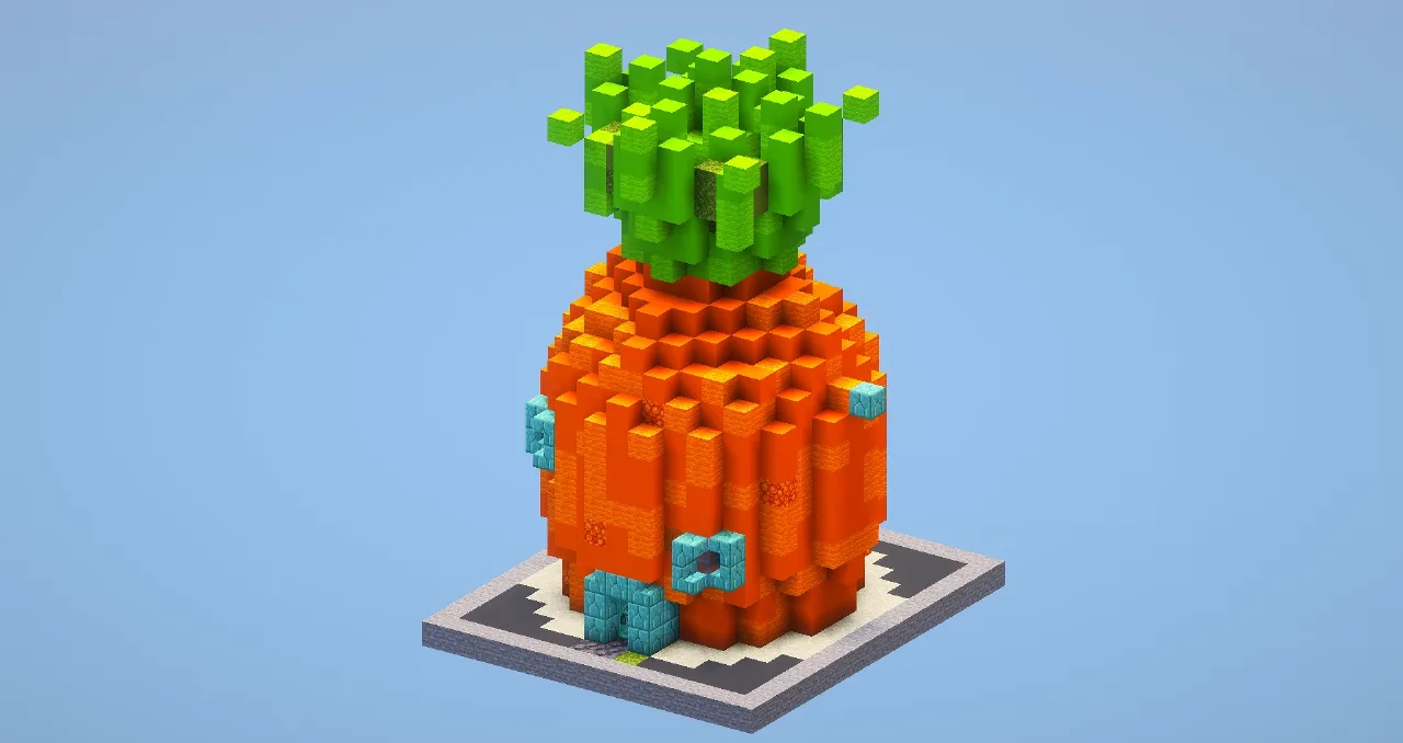 Spongebob's House — Minecraft Build by LeonisBuilds