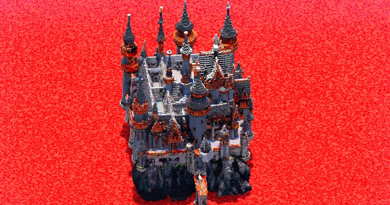 Dark Castle — Minecraft Build by ImpossibleBuilds