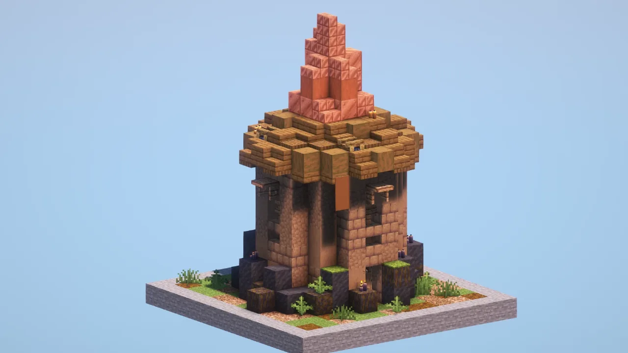 Rural Tower — Minecraft Build by LeonisBuilds