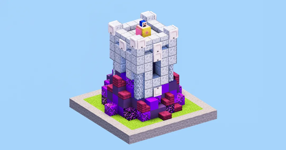 Clash of Clans Wizard Tower Level 10 — Minecraft Build by LeonisBuilds