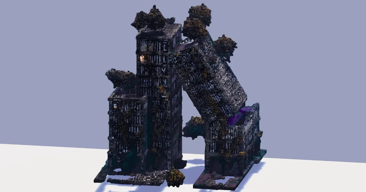 Abandoned Building — Minecraft Build by ModernCraft