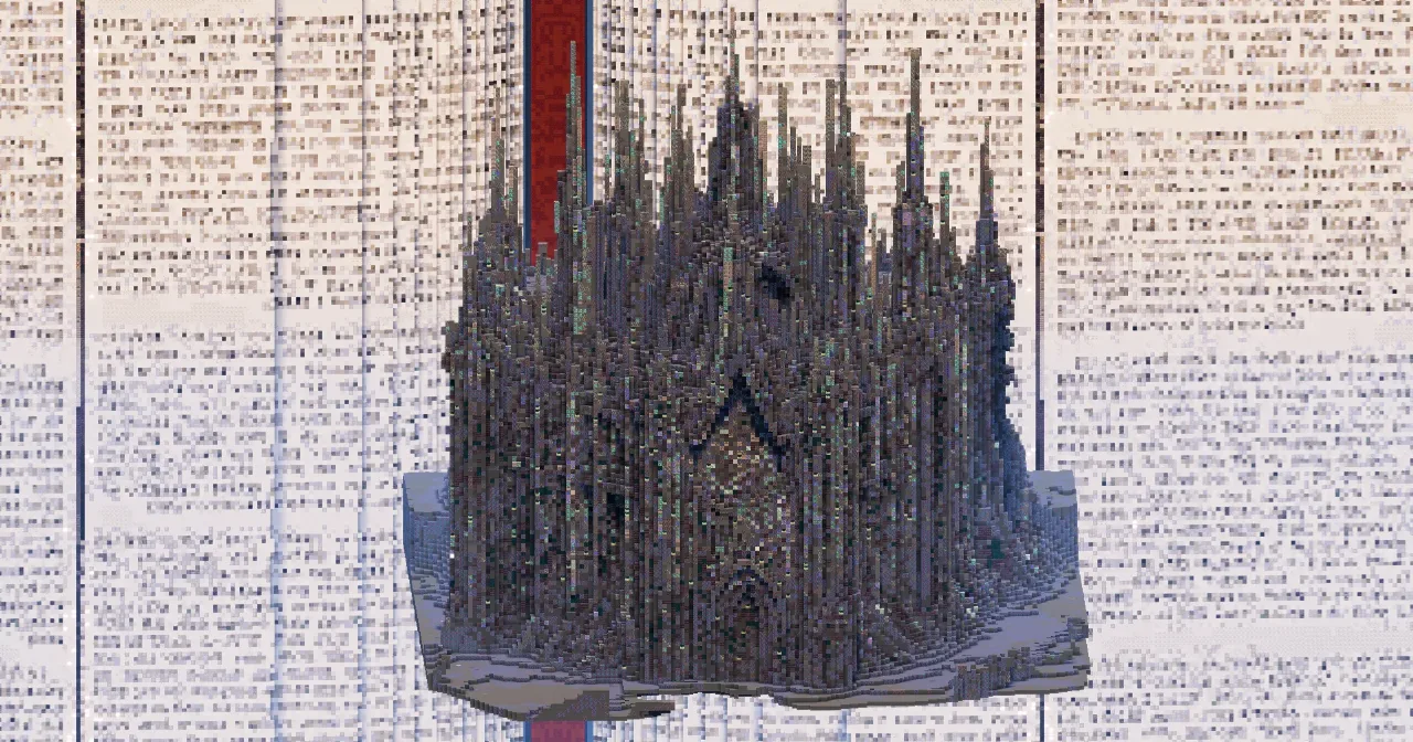 Black Gothic Cathedral — Minecraft Build by TheBibleOfBuilding