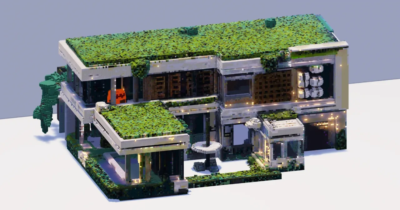 Modern Villa — Minecraft Build by ModernCraft