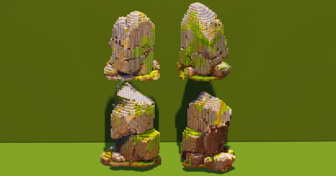 Rocks Asset — Minecraft Build by VerdantBuilds