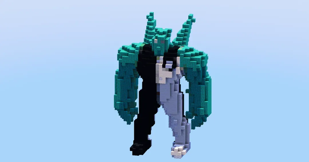 Diamond Head from Ben10 — Minecraft Build by LeonisBuilds