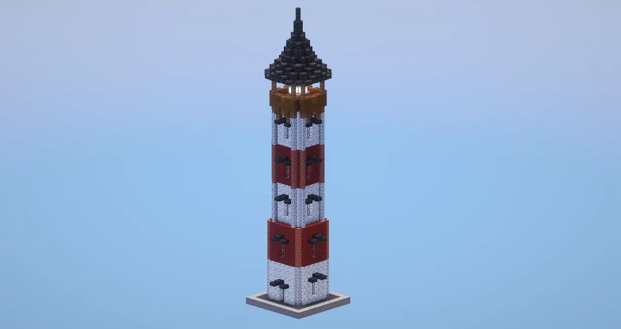 Lighthouse — Minecraft Build by LeonisBuilds