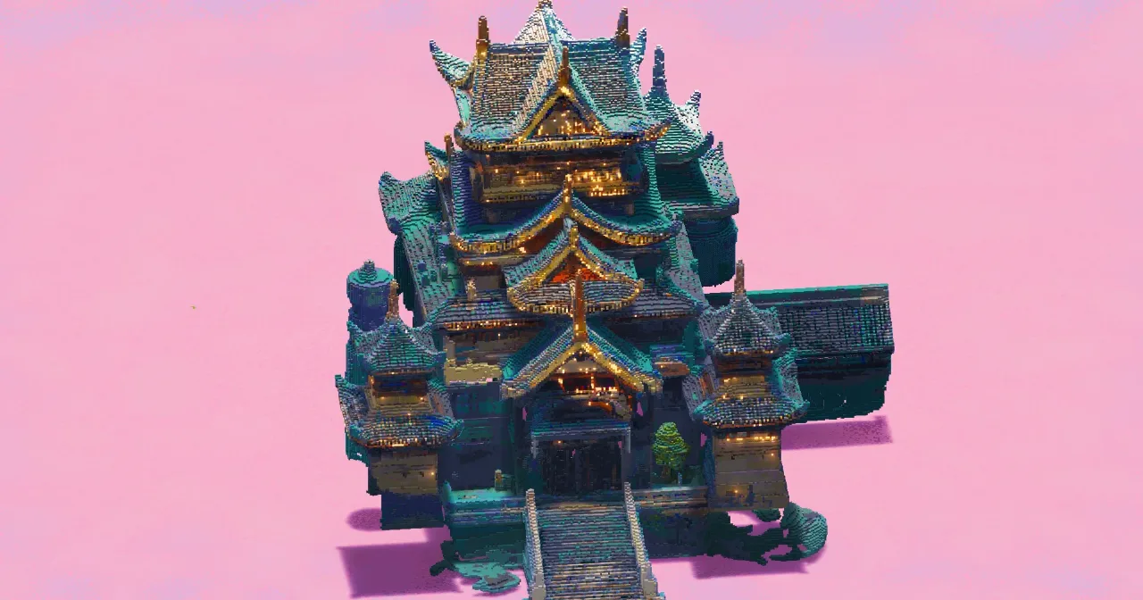 Giant Asian Castle — Minecraft Build by EasternRealms