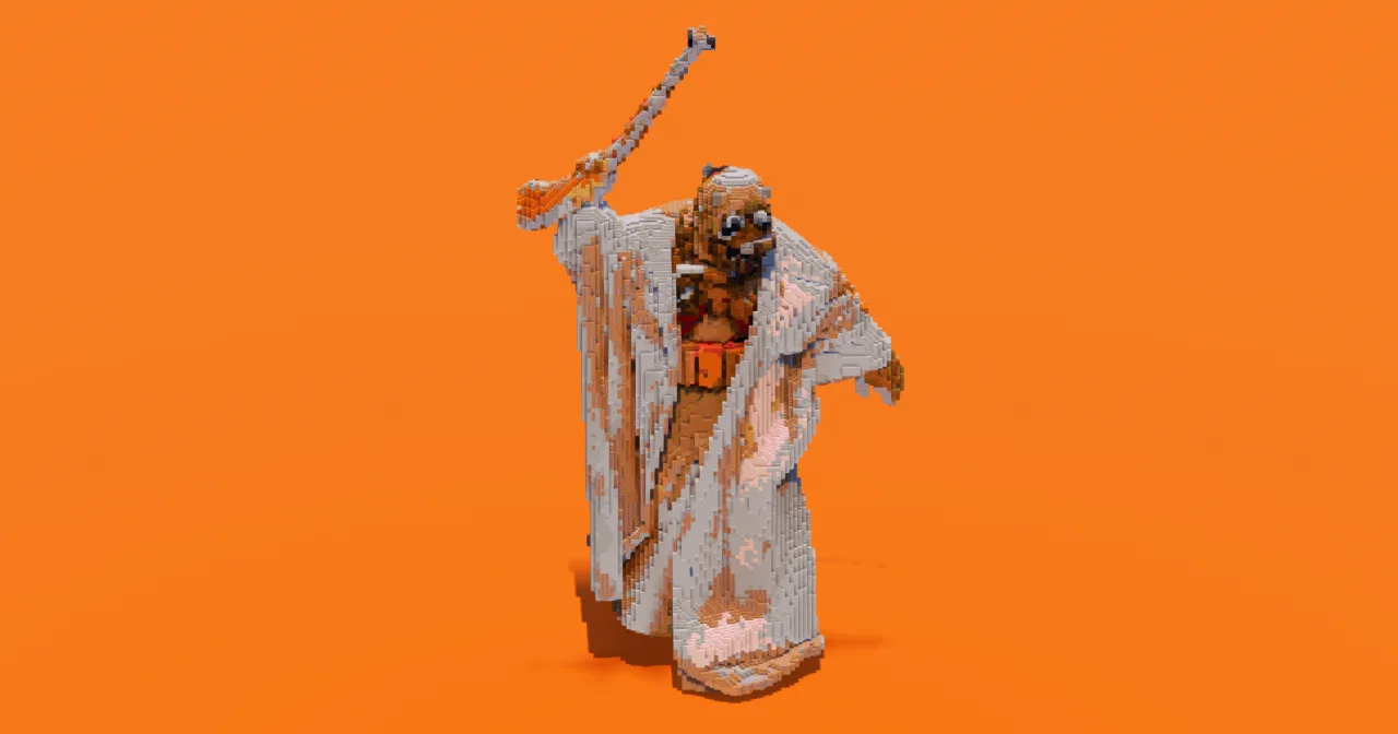 Tusken Raider — Minecraft Build by StarWarsCreations