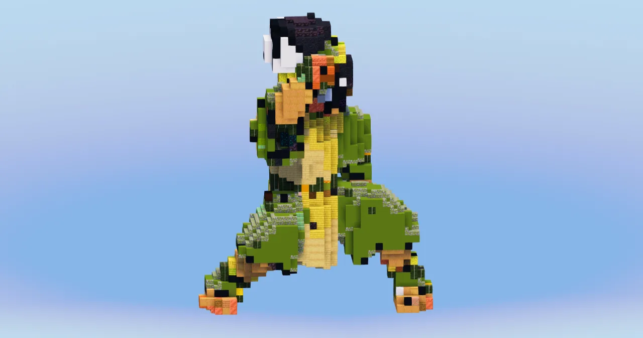 Toph from Avatar The Last Airbender — Minecraft Build by LeonisBuilds
