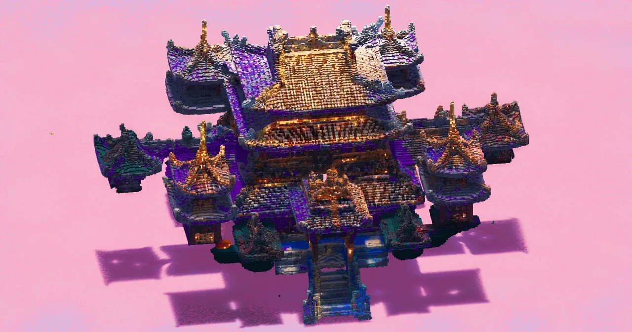 Asian Castle — Minecraft Build by EasternRealms