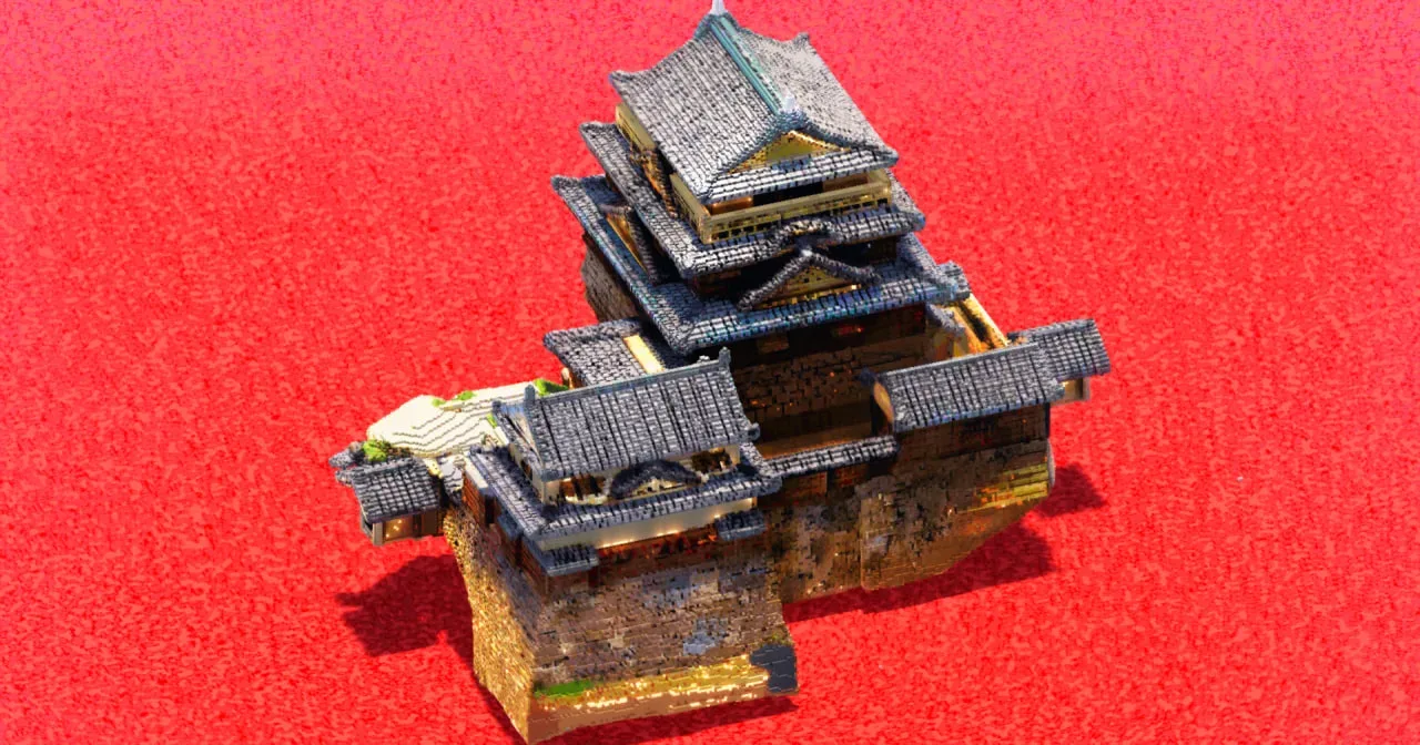 Japanese Castle — Minecraft Build by ImpossibleBuilds