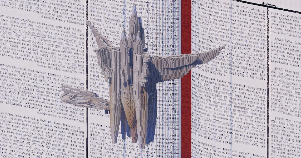 Winged Sky Castle — Minecraft Build by TheBibleOfBuilding