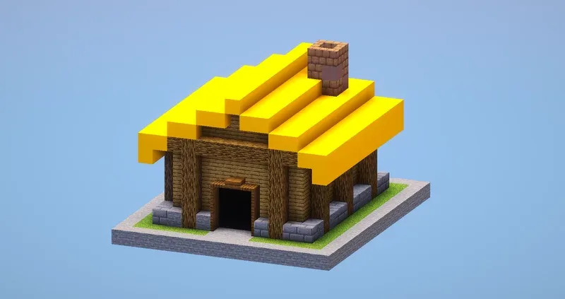 Clash of Clans Town Hall Level 2 — Minecraft Build by LeonisBuilds