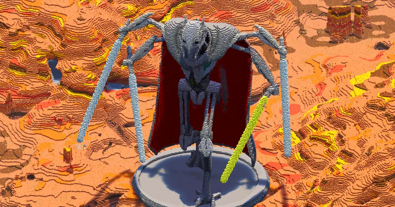 General Grevious — Minecraft Build by StarWarsCreations