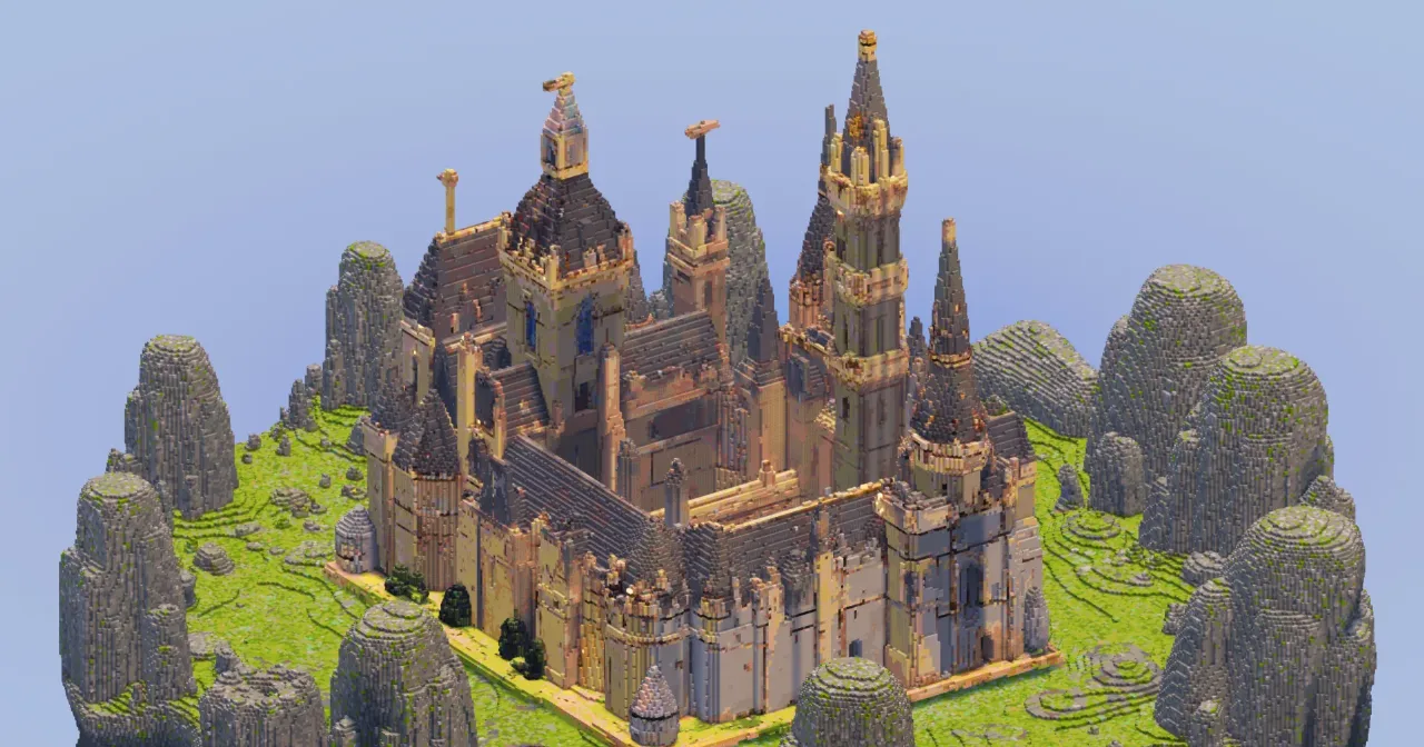 Giant Castle — Minecraft Build by StrongholdStudios