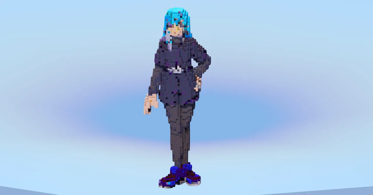 Kasumi Miwa — Minecraft Build by LeonisBuilds