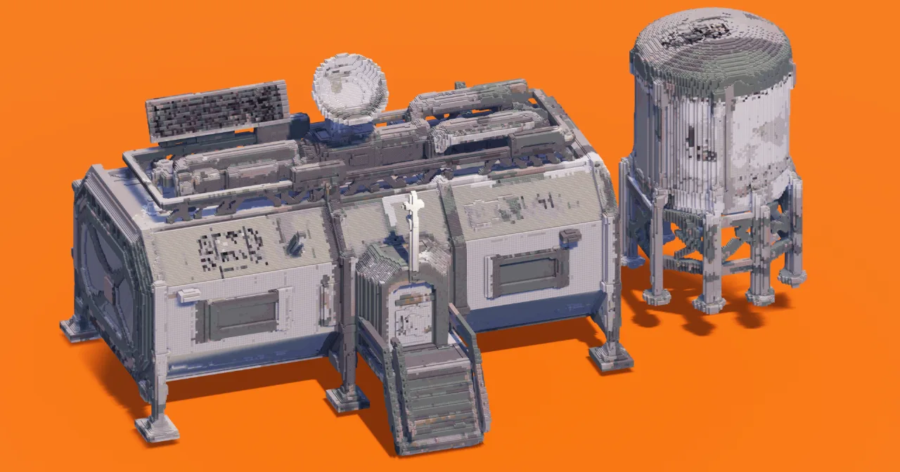 Lunar Module Base — Minecraft Build by StarWarsCreations