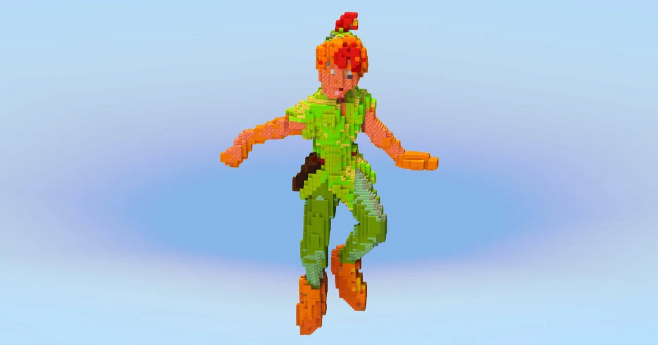 Peter Pan — Minecraft Build by LeonisBuilds