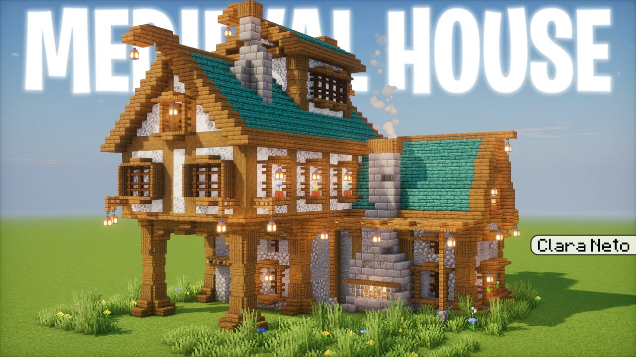 Medieval House — Minecraft Build by claraneto