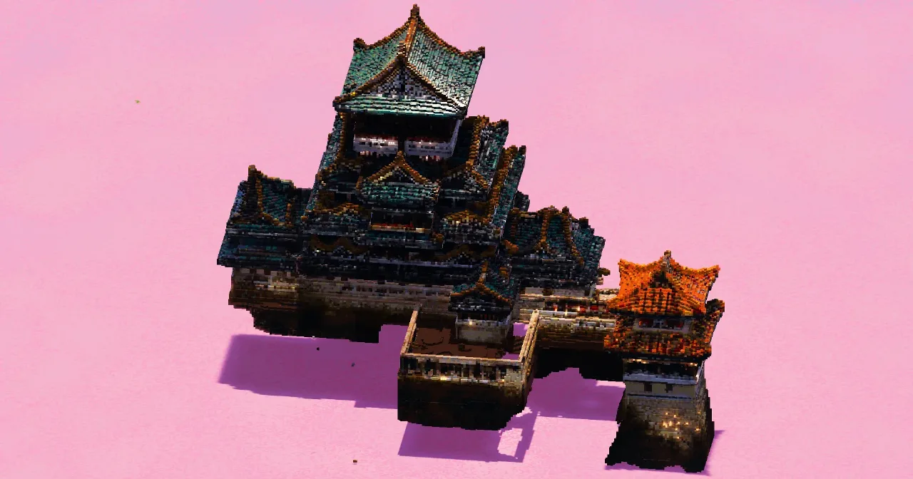 Chinese Castle — Minecraft Build by EasternRealms