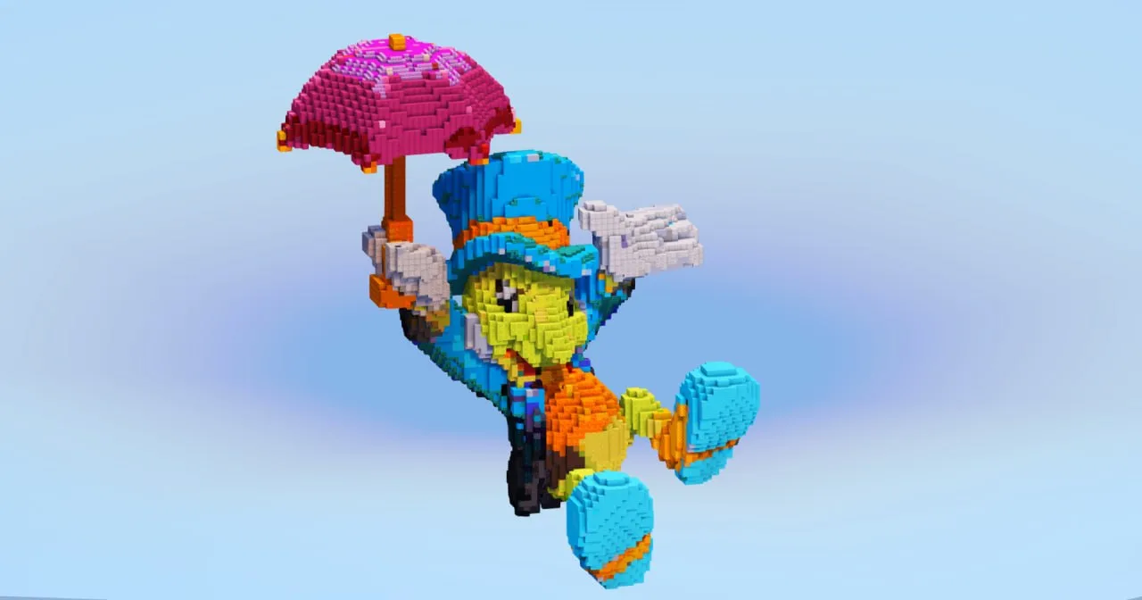 Jiminy Cricket — Minecraft Build by LeonisBuilds