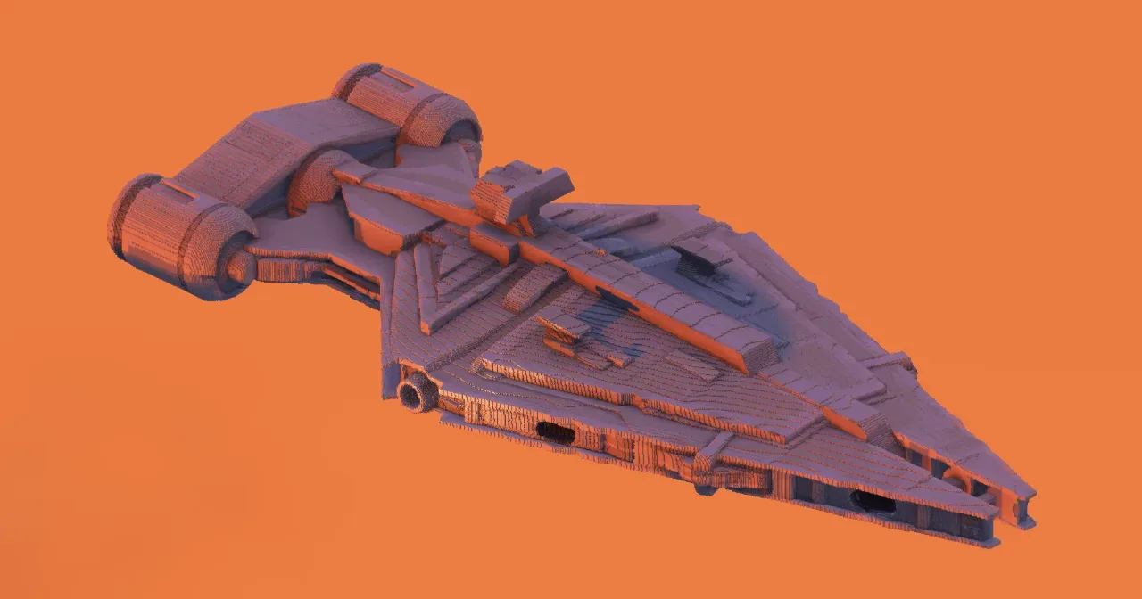 Imperial Light Cruiser — Minecraft Build by StarWarsCreations