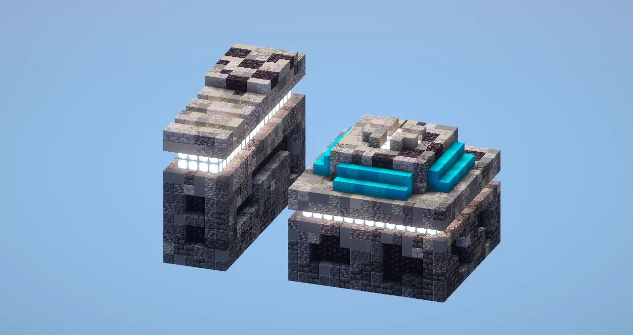 Futuristic Block — Minecraft Build by LeonisBuilds