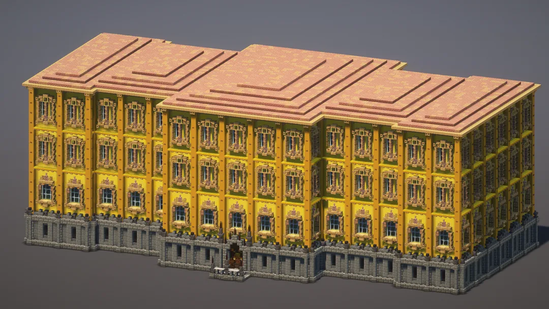Baroque Imperial Palace — Minecraft Build by MellowHat