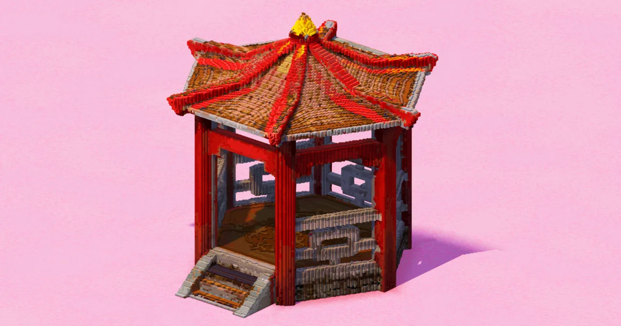 Chinese Gazebo — Minecraft Build by EasternRealms