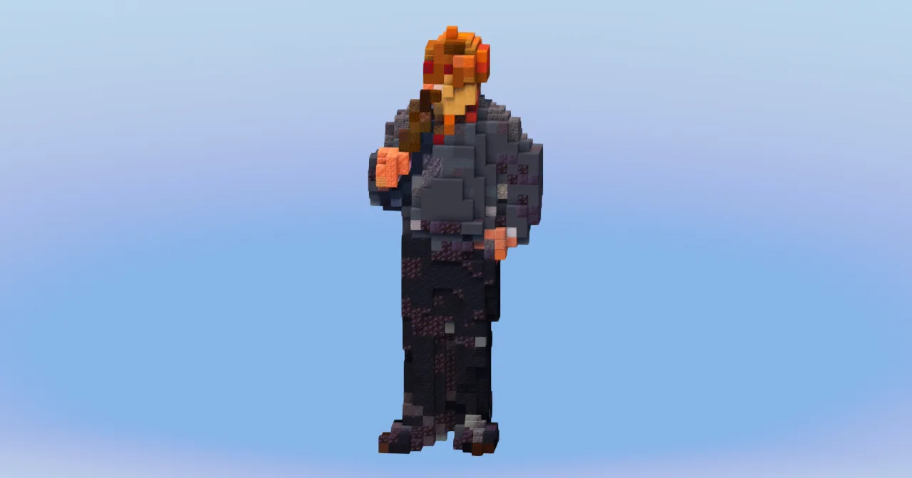 Ron from Harry Potter — Minecraft Build by LeonisBuilds
