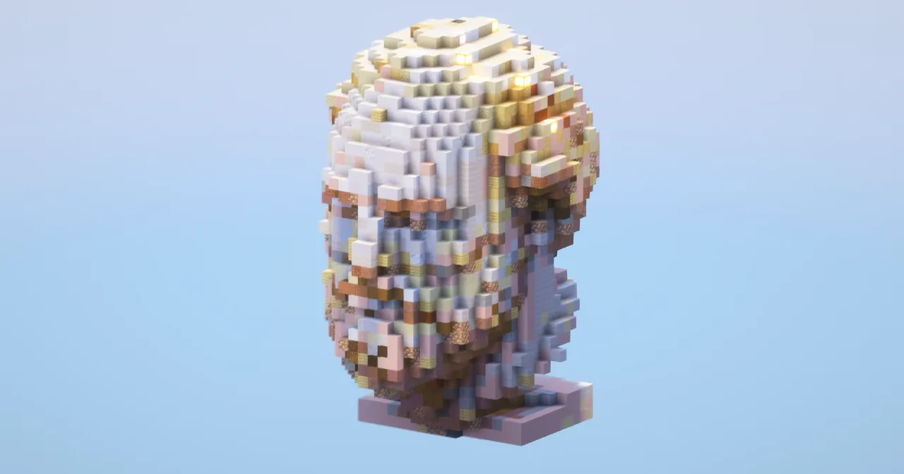 Greek Philosopher‎ — Minecraft Build by LeonisBuilds