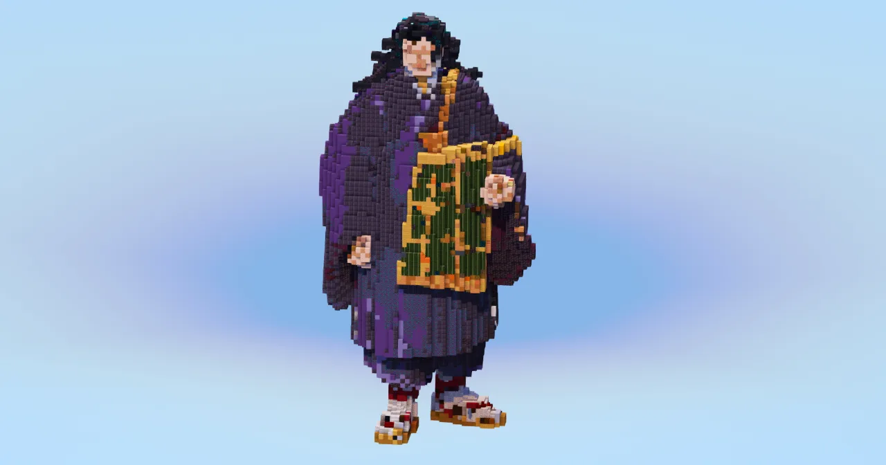 Suguru Geto — Minecraft Build by LeonisBuilds