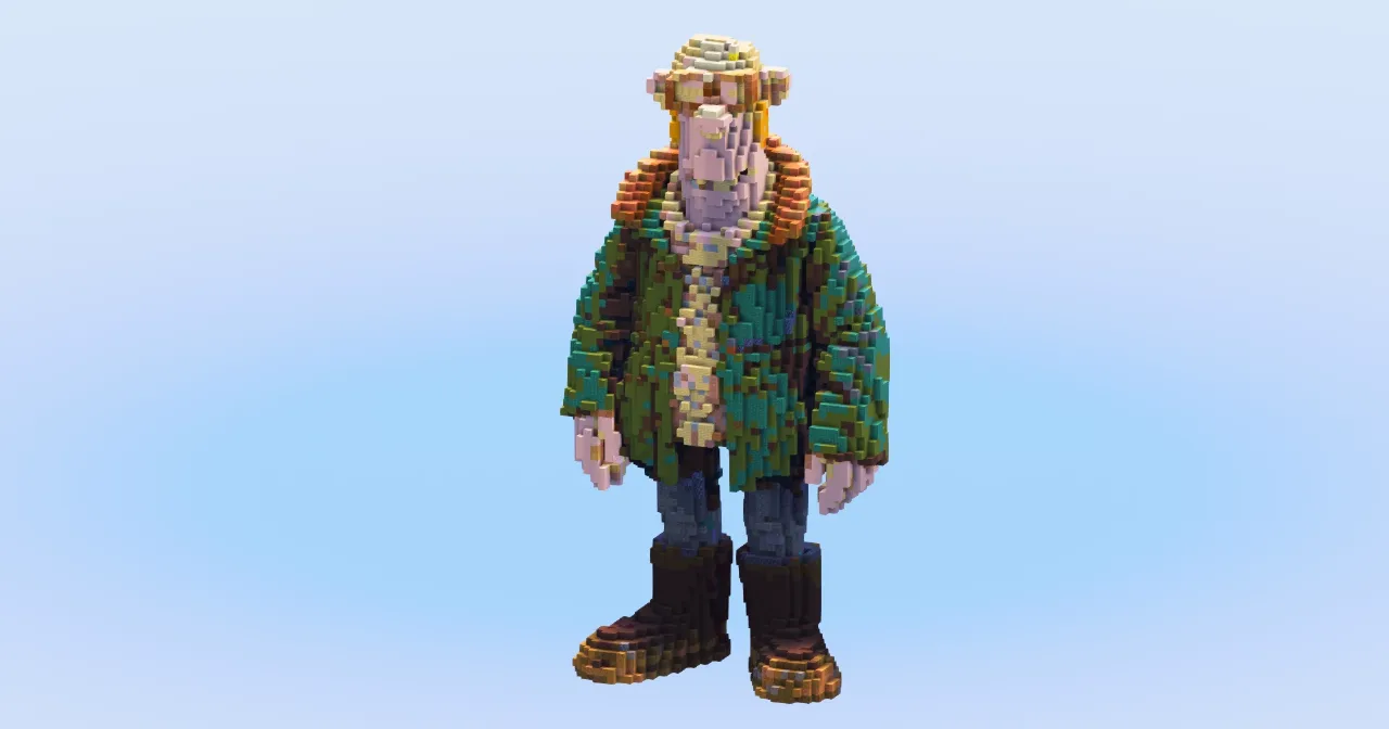 Farmer from Shaun The Sheep — Minecraft Build by LeonisBuilds