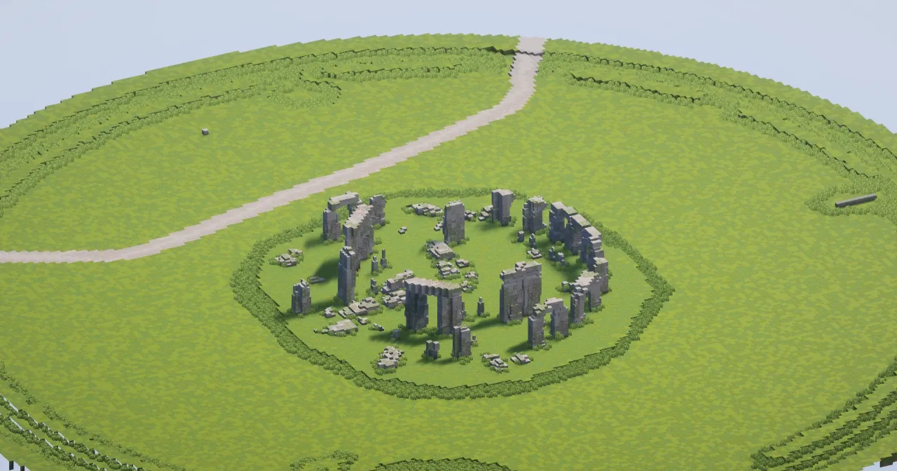 Stonehenge — Minecraft Build by LeonisBuilds