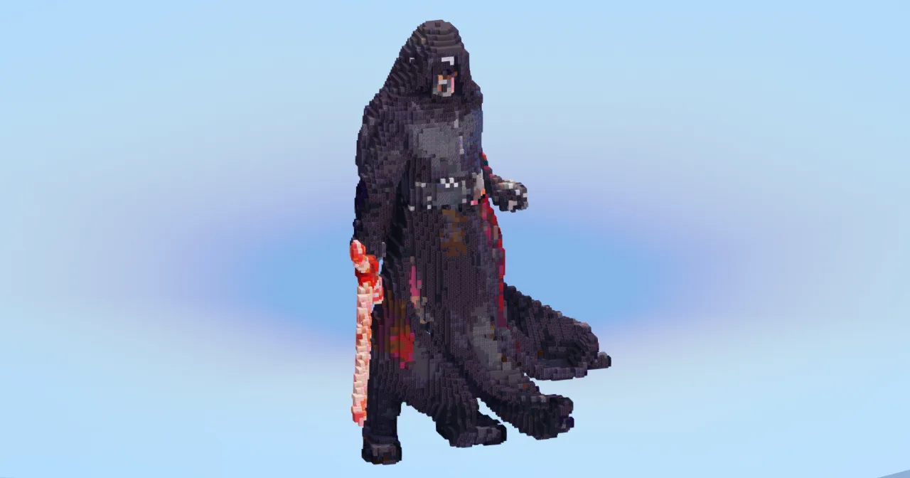 Kylo Ren — Minecraft Build by LeonisBuilds