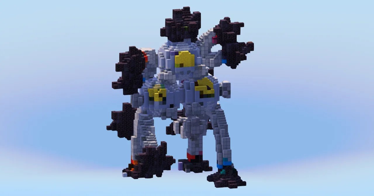 Sandy Shocks from Pokemon — Minecraft Build by LeonisBuilds