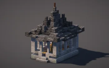 Medieval Stone Base — Minecraft Build by MellowHat
