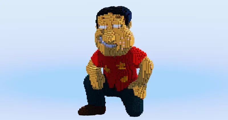 Glenn Quagmire — Minecraft Build by LeonisBuilds
