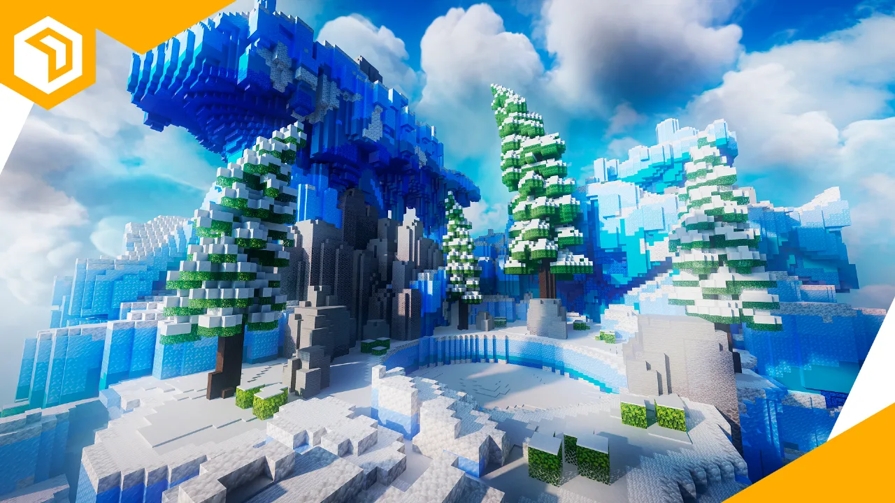 Tiny Winter Arena — Minecraft Build by BlockyVerse