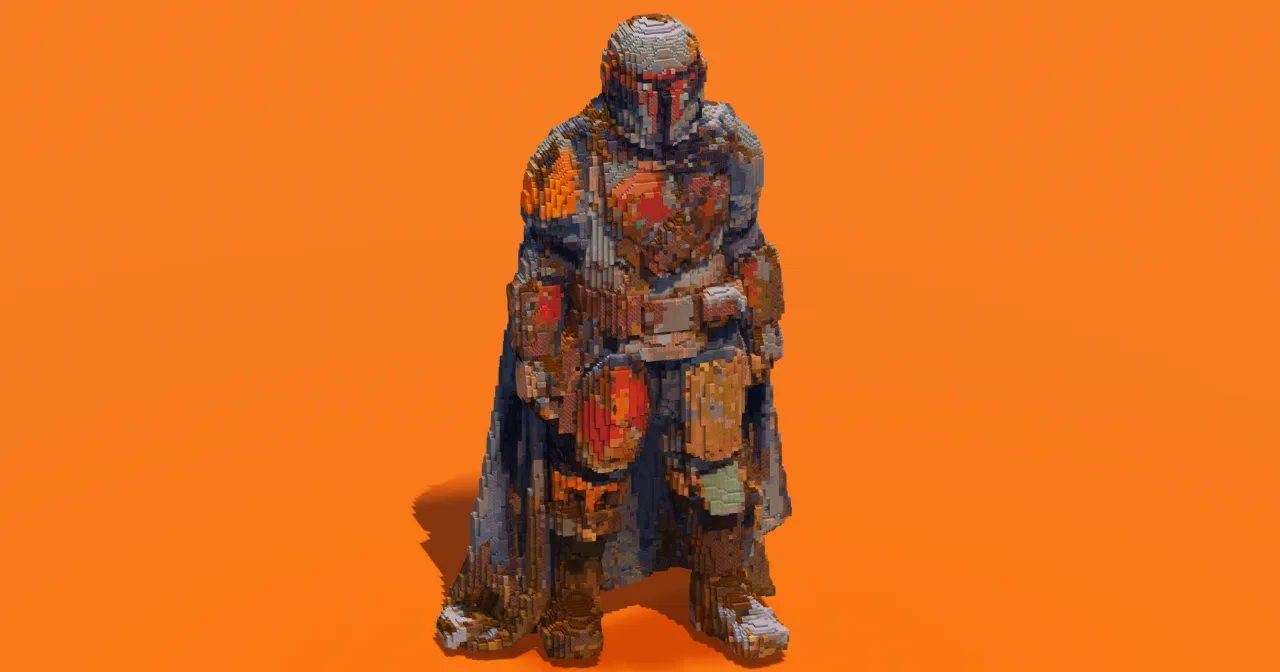 Boba Fett Armor — Minecraft Build by StarWarsCreations