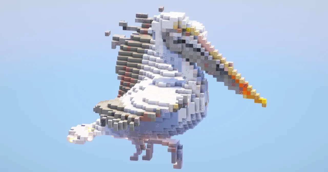 Pelican small‎ — Minecraft Build by LeonisBuilds
