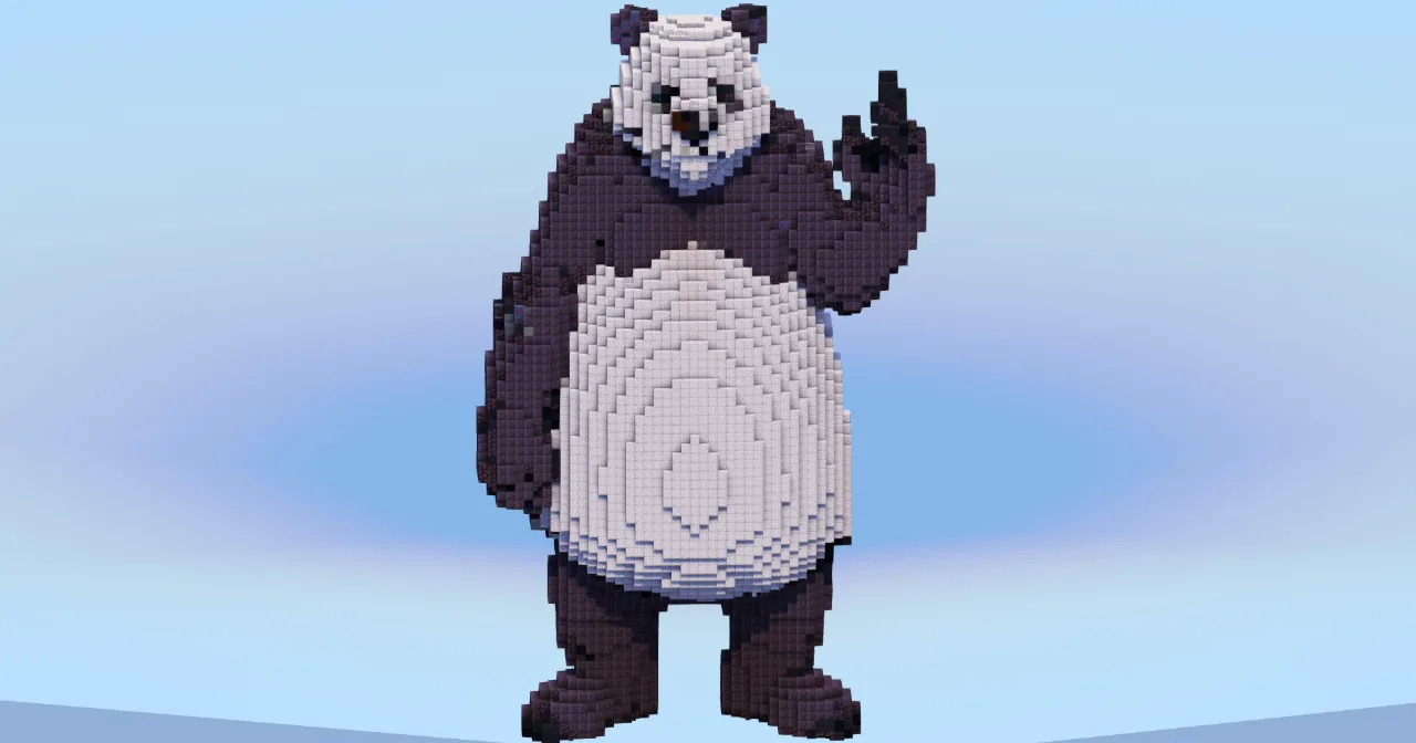 Panda — Minecraft Build by LeonisBuilds
