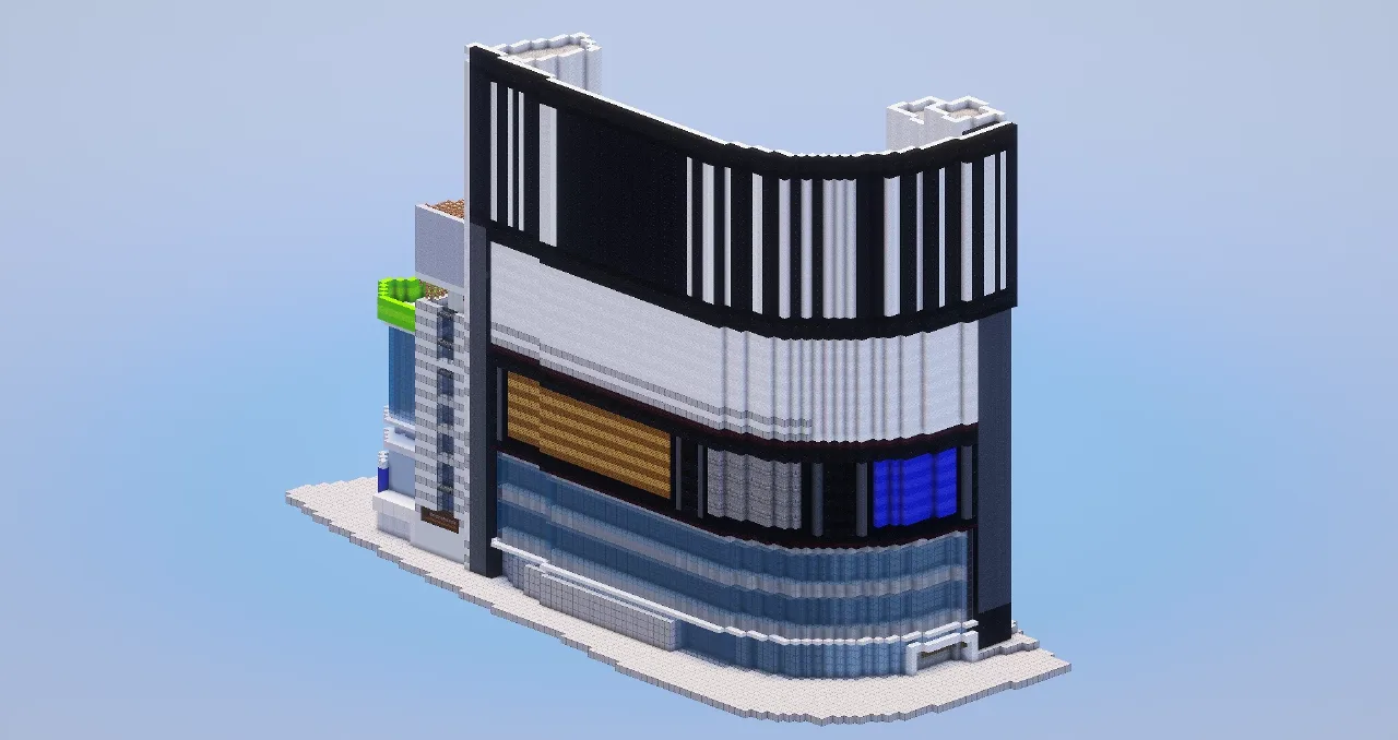 City Modern Build — Minecraft Build by LeonisBuilds