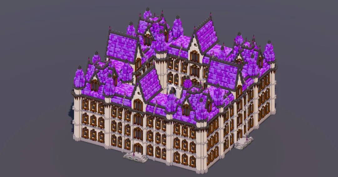 Magical Gothic Castle — Minecraft Build by MellowHat